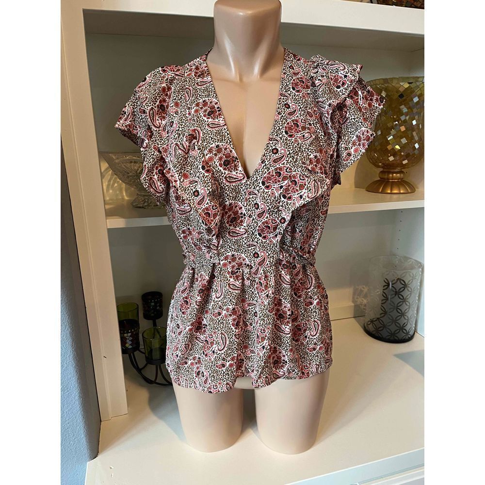 Max Studio Paisley Blouse
